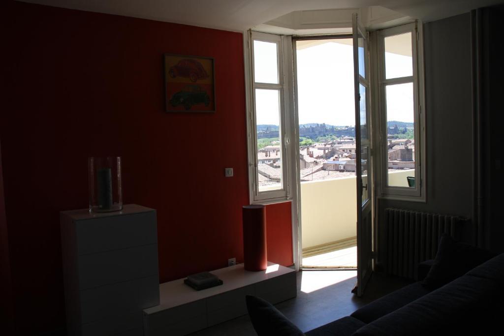 קרקסון Appartement Le Saint Vincent - Les Balcons De La Cite חדר תמונה